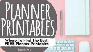 Free Planner Printables [upl. by Adlih877]