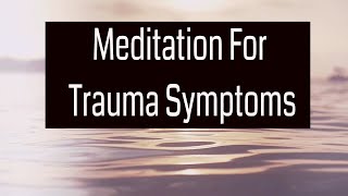 TherapistGuided Meditation For Trauma And Emotional Pain [upl. by Nora]