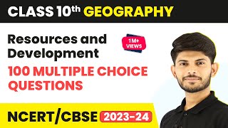 Multiple Choice Questions  Resources and Development  Class 10th  Geography  Chapter 1  202324 [upl. by Lougheed]