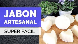 Hacer JABÓN CASERO con ACEITE de COCO  Tutorial Muy Fácil [upl. by Astraea]