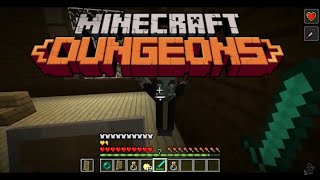 Minecraft Evoker Fight With Minecraft Dungeons Evoker Theme [upl. by Aierdna]