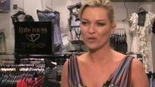 Kate Moss opens new Topshop in New York [upl. by Valdes]