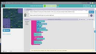 Solutions to Code Studio Lesson 13 The Farmer 2 110 [upl. by Acirretahs]