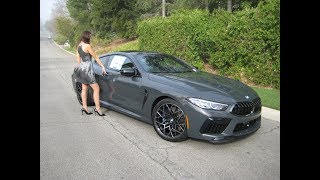 2020 BMW M8 in Dravit Grey Metallic  Exhaust Sound  20quot M Wheels  BMW Review [upl. by Ragnar652]